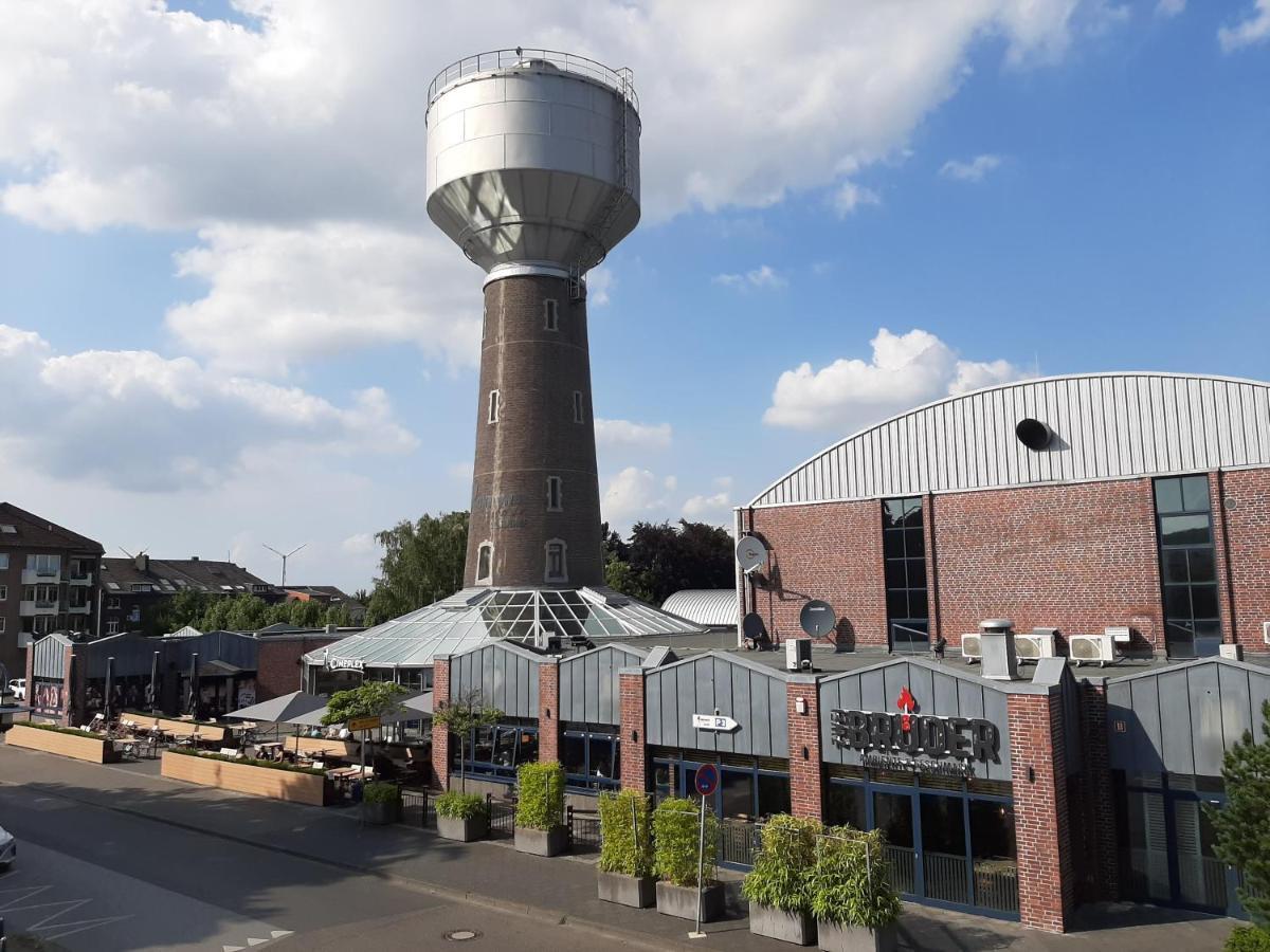 Hotel Siebenschlaefer Am Wasserturm Alsdorf Exterior foto
